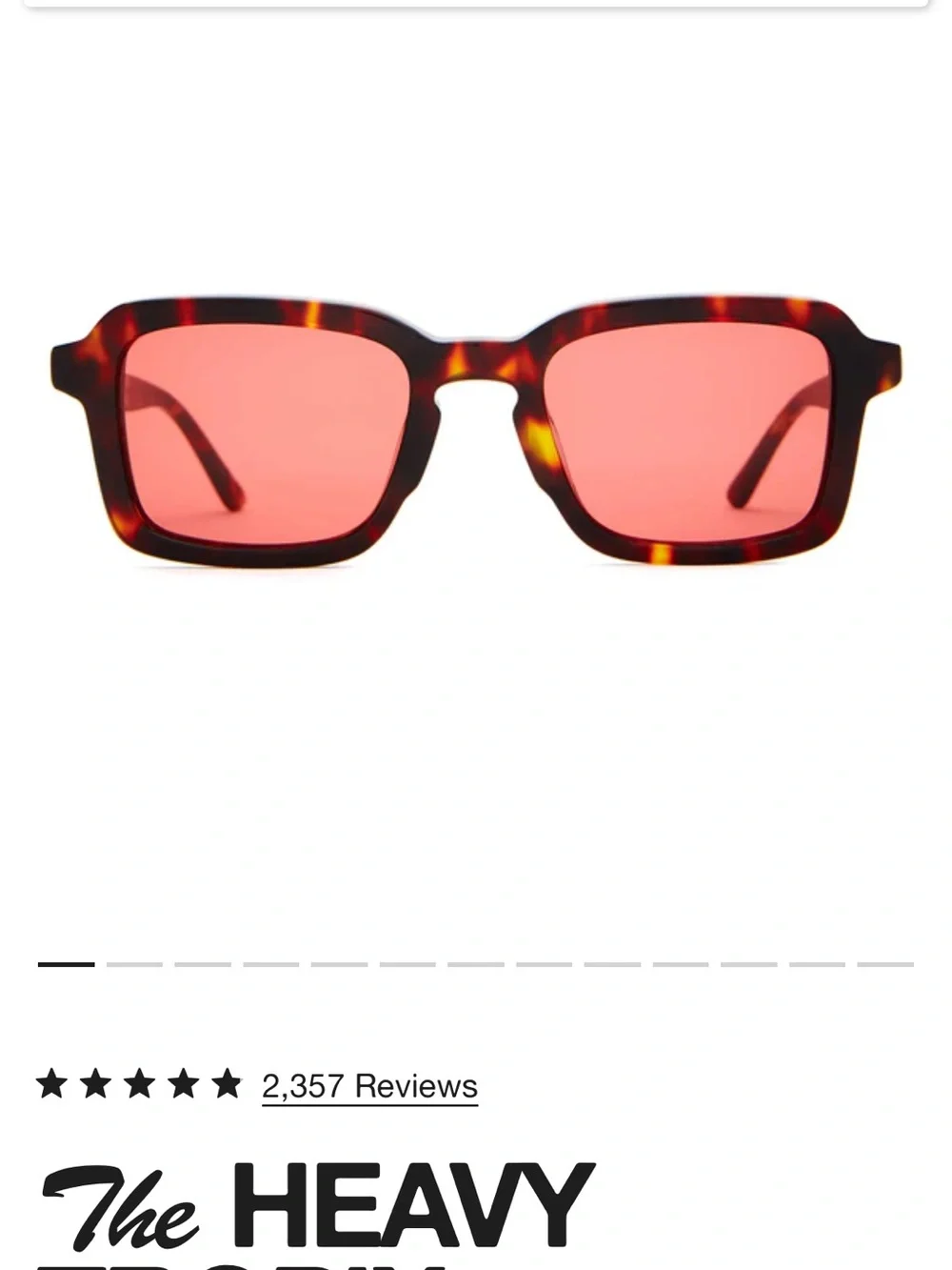 Crap Eyewear The HEAVY TROPIX